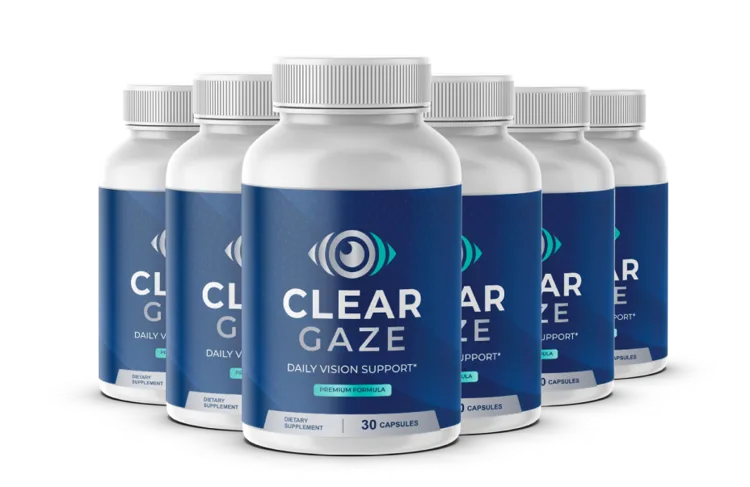 Clear Gaze dietary supplement bottles